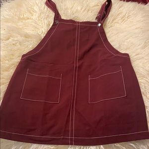 overall dress forever 21